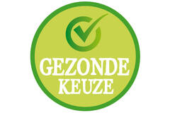 STICKERS 'GEZONDE KEUZE'  1000st/rol